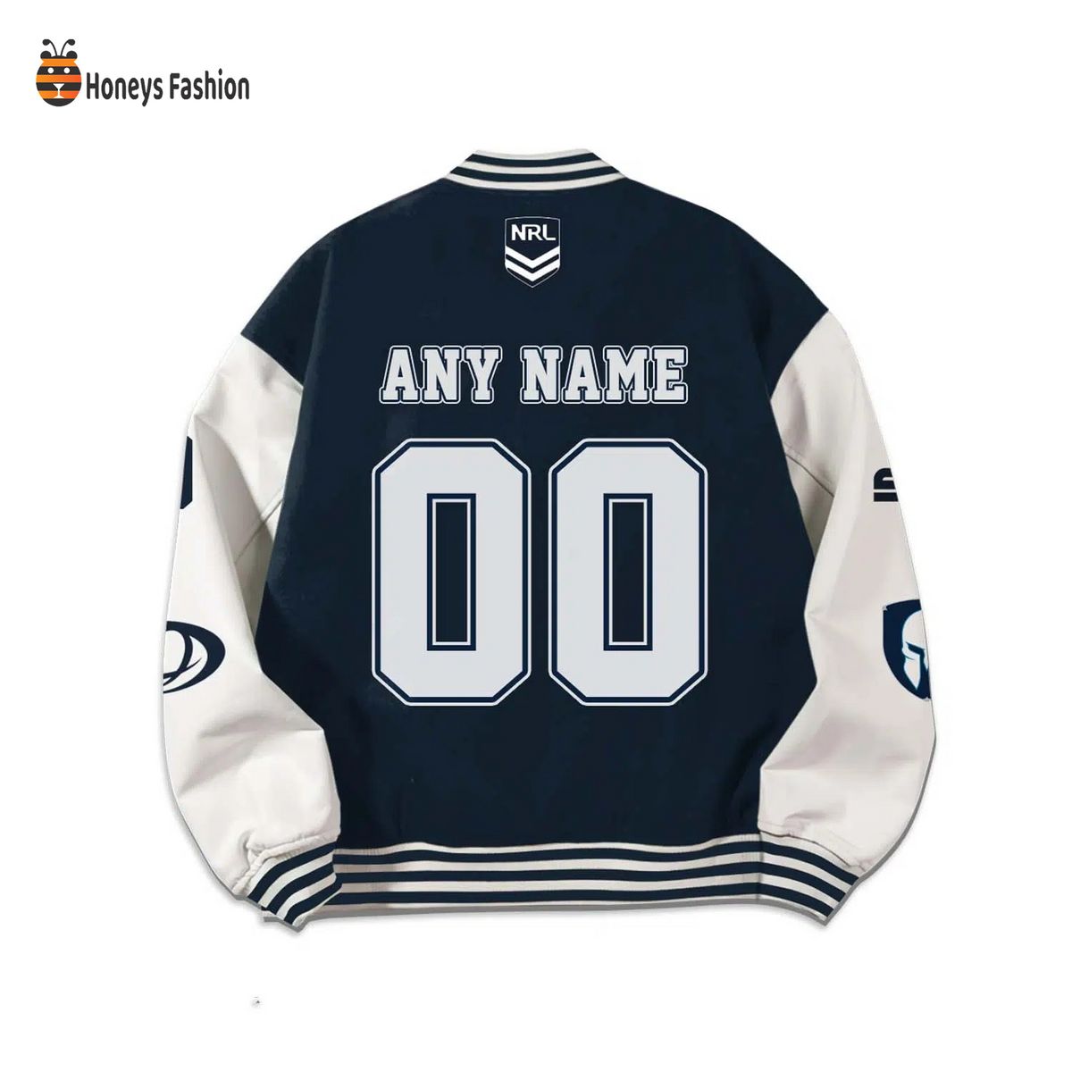 Gold Coast Titans Rugby Personalized Jacket