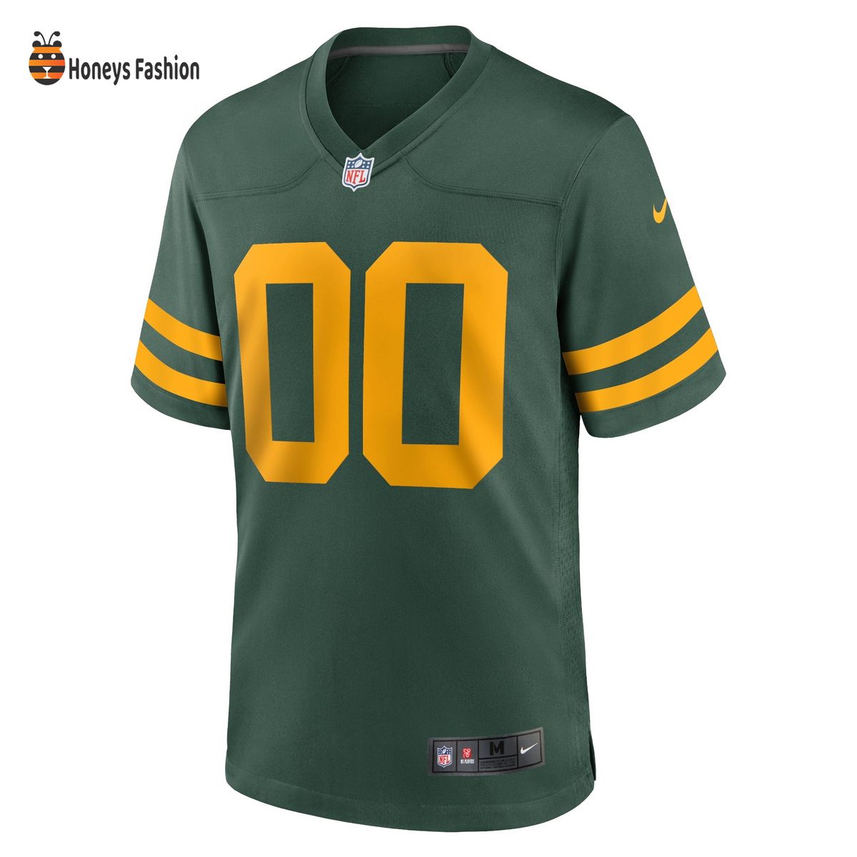 Green Bay Packers Nike Alternate Custom Green Jersey