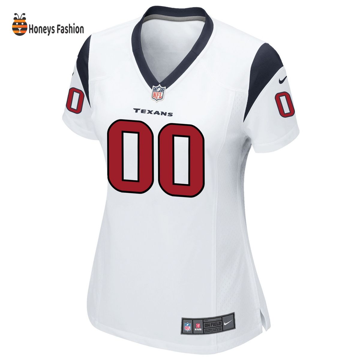Houston Texans Nike Women’s Custom Game White Jersey