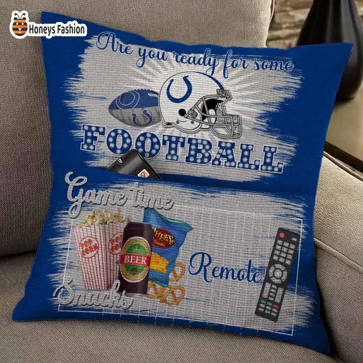 Indianapolis Colts are you ready for some football pillow