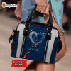 Indianapolis Colts NFL Custom Name Leather Handbag Tote bag
