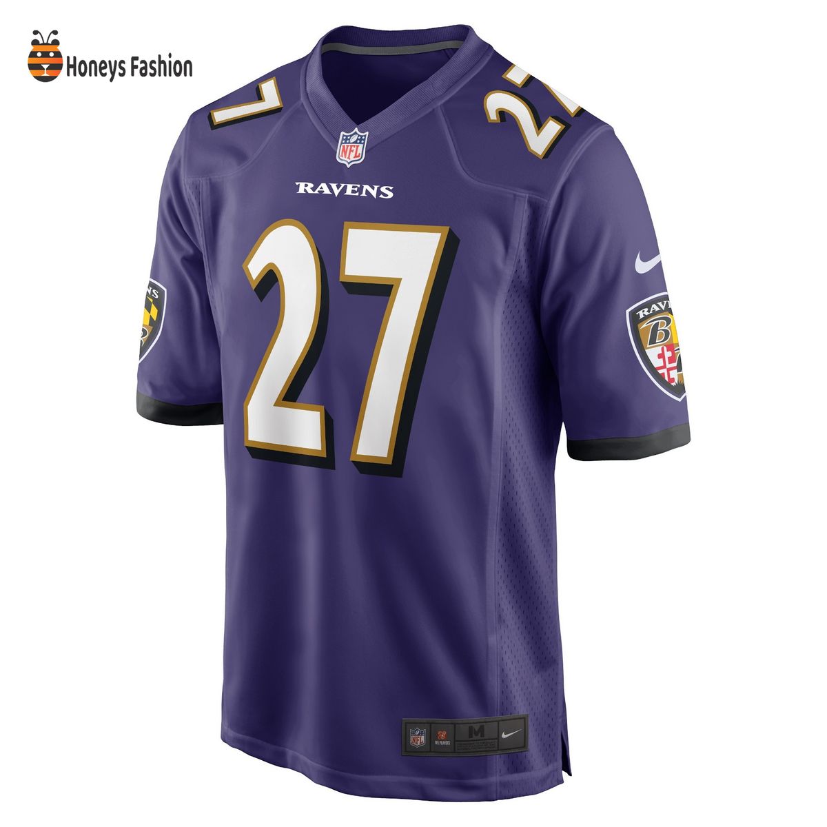 J.K. Dobbins Baltimore Ravens Nike Game Purple Jersey