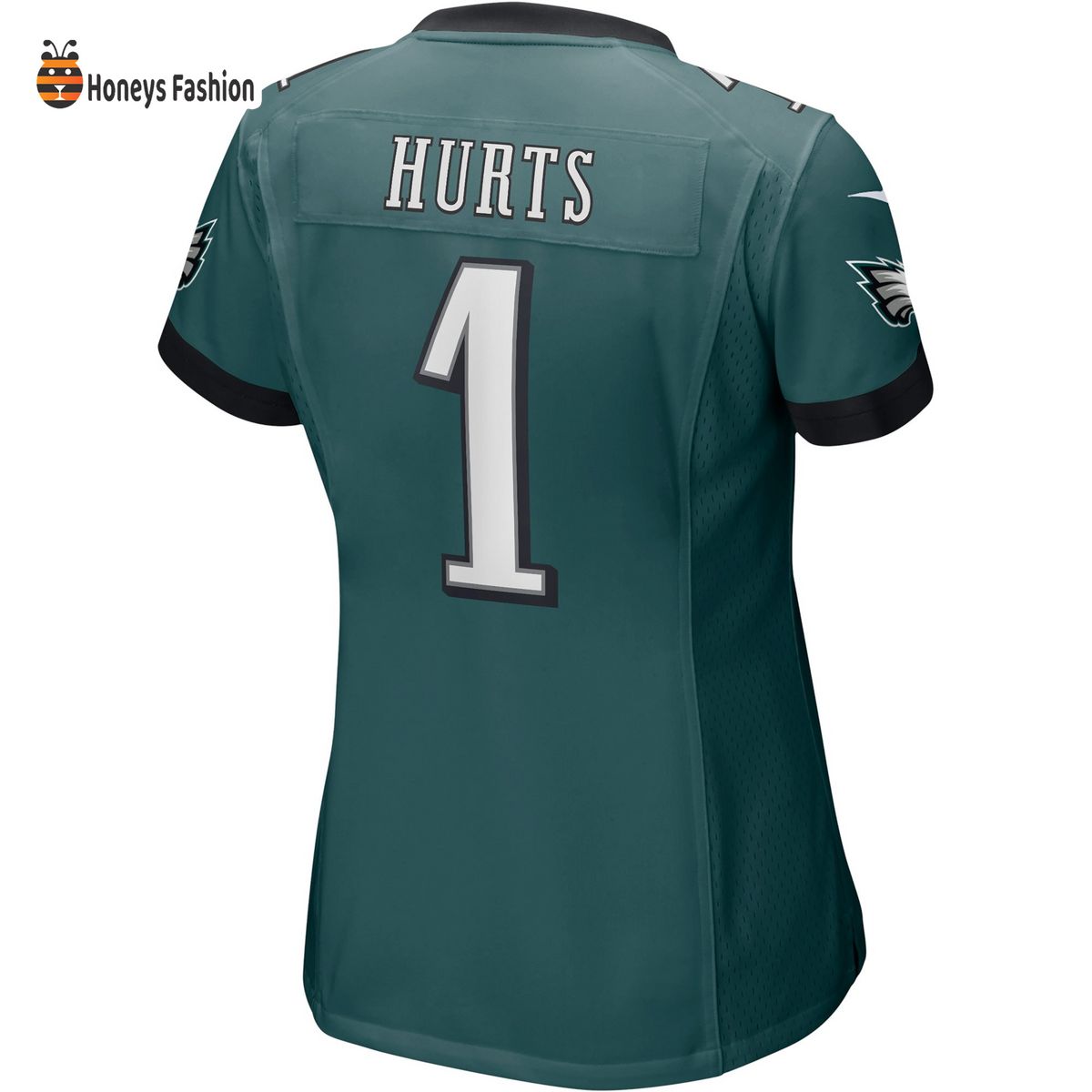 Jalen Hurts Philadelphia Eagles Nike Women’s Team Game Midnight Green Jersey