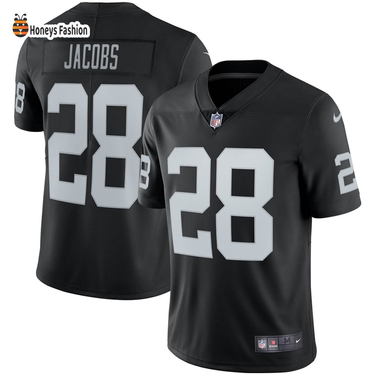 Josh Jacobs Las Vegas Raiders Nike Vapor Limited Black Jersey