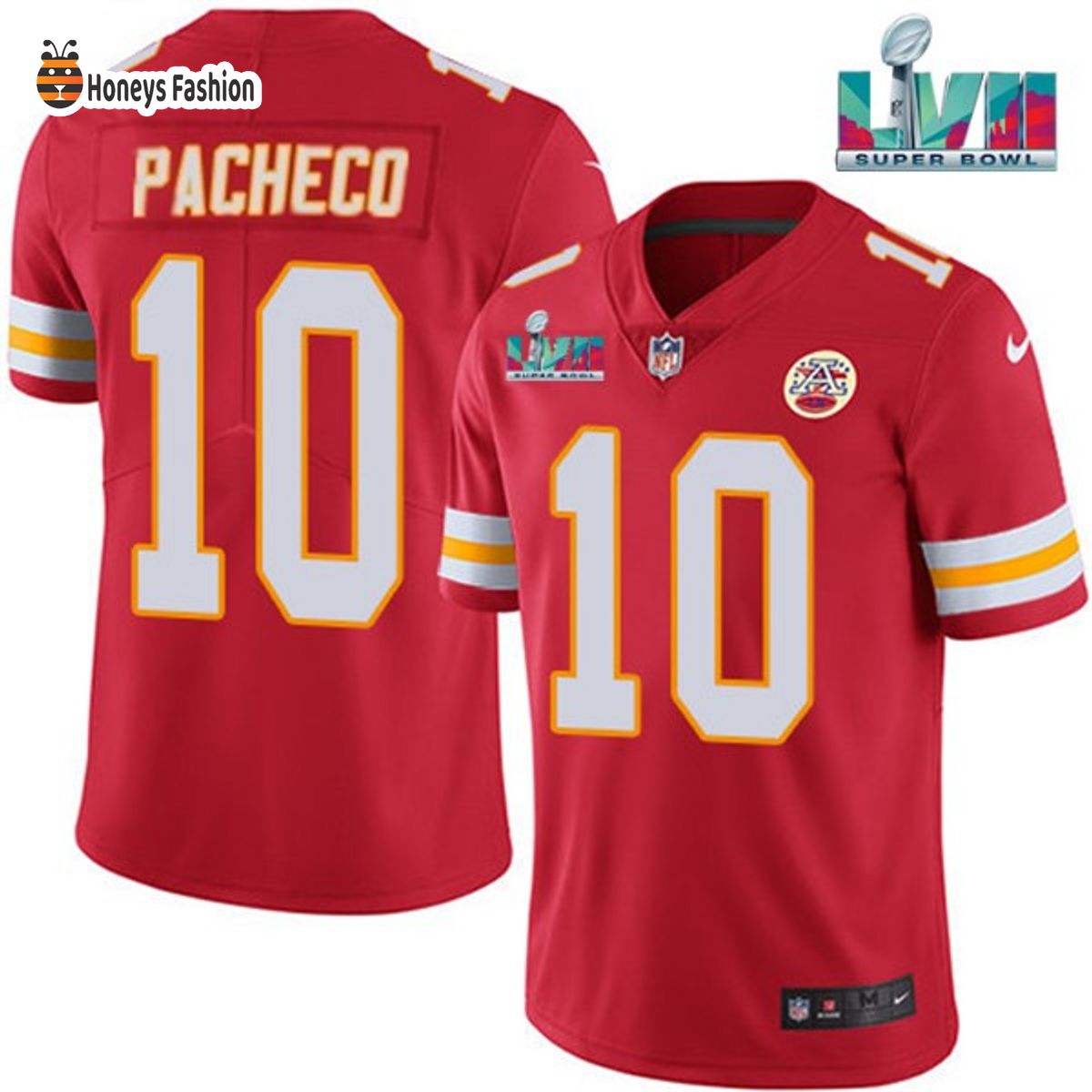 Kansas City Chiefs Isiah Pacheco Red Super Bowl 2020 NFL Jersey