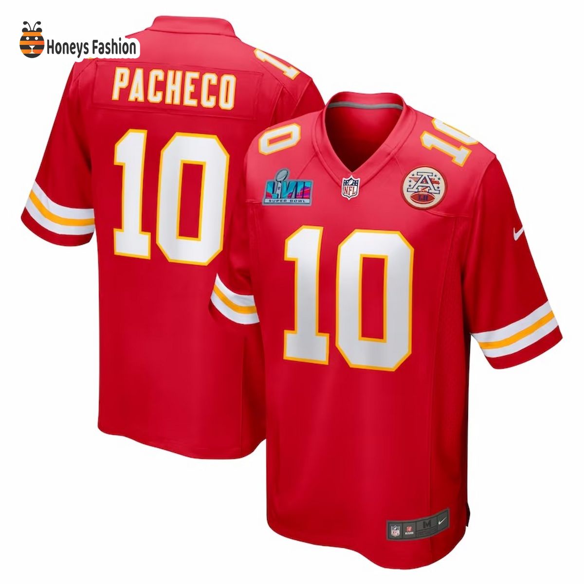 Kansas City Chiefs Isiah Pacheco Red Super Bowl 2020 NFL Jersey