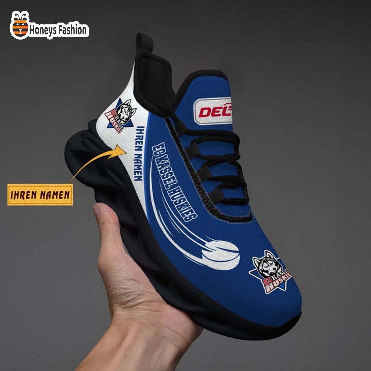 Kassel Huskies DEL Ihren Namen Sneaker Schuhe