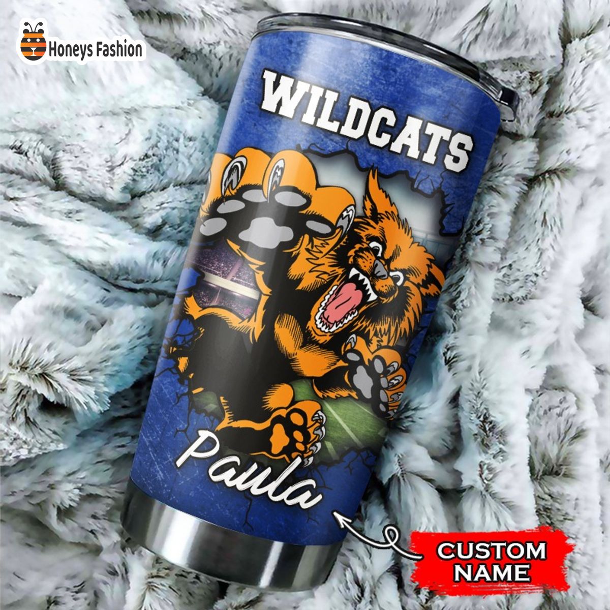 Kentucky Wildcats NCAA Custom Name Tumbler