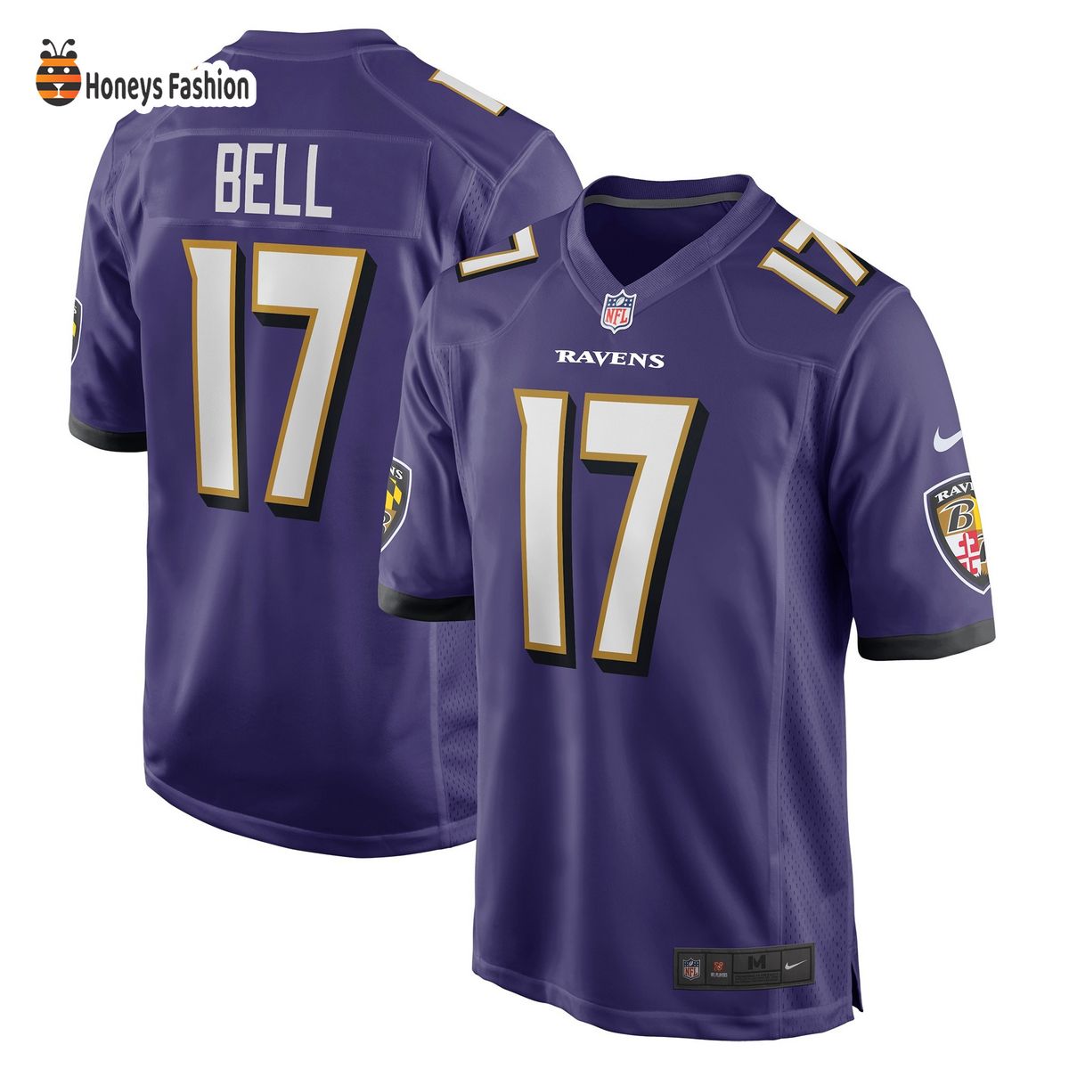 Le’Veon Bell Baltimore Ravens Nike Game Player Purple Jersey