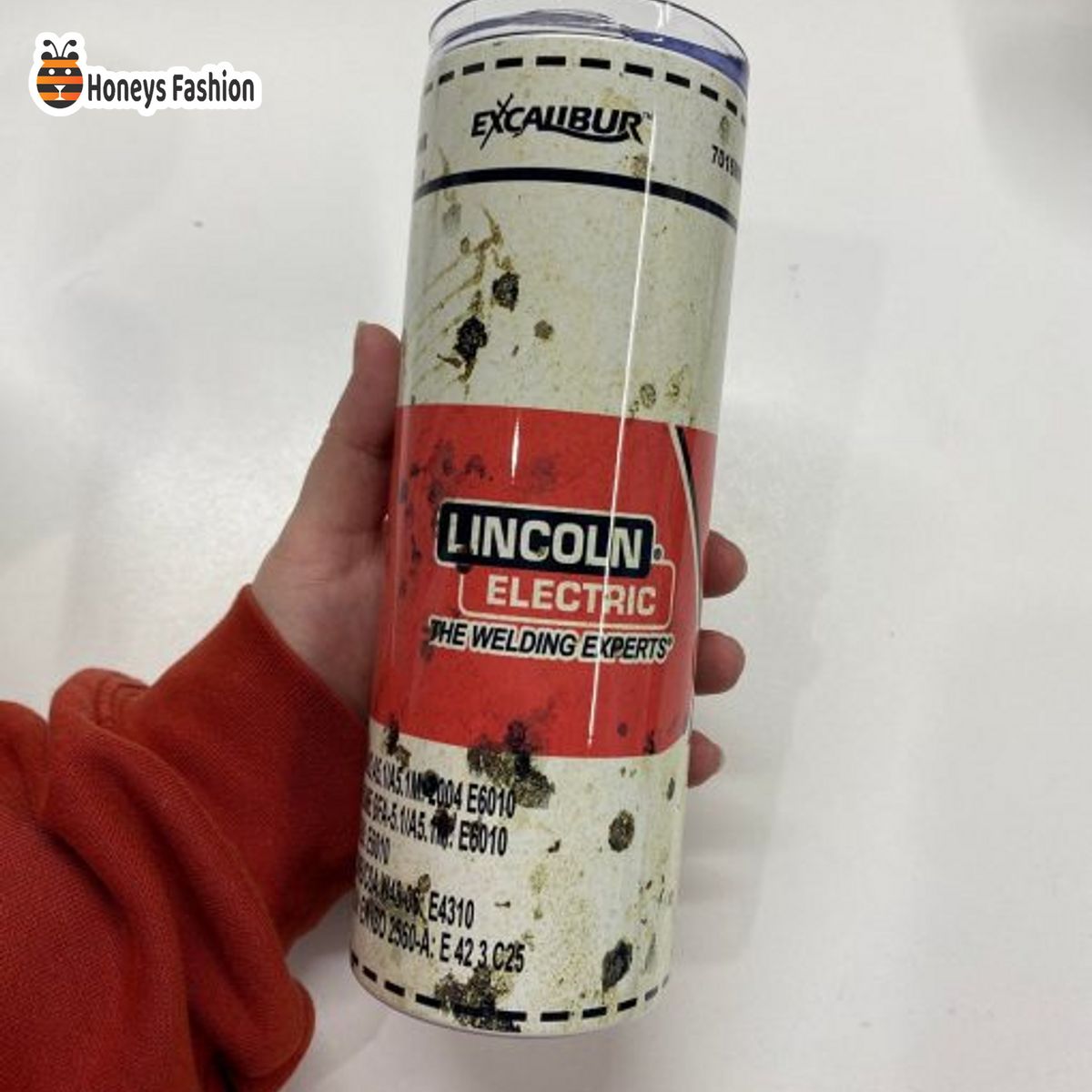 Lincoln Welding Rods Skinny Skinny Tumbler Cup