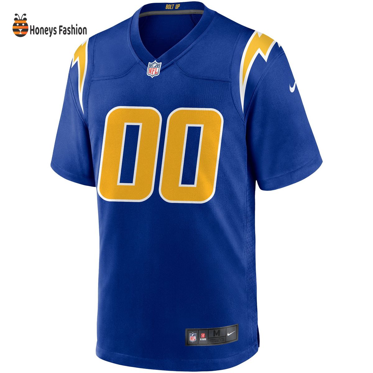 Los Angeles Chargers Nike Alternate Custom Game Royal Jersey