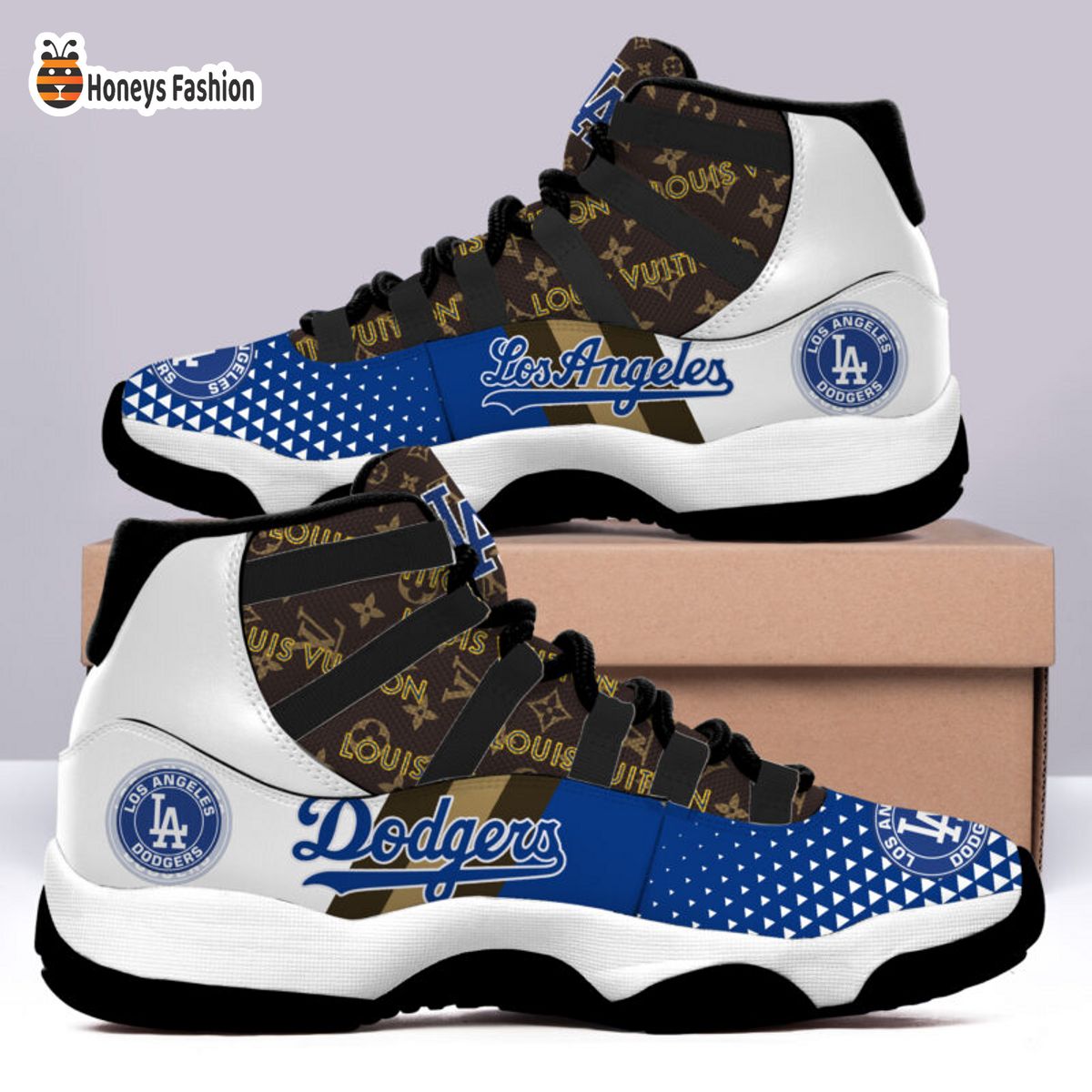 Los Angeles Dodgers x Louis Vuitton Air Jordan 11 Sneaker