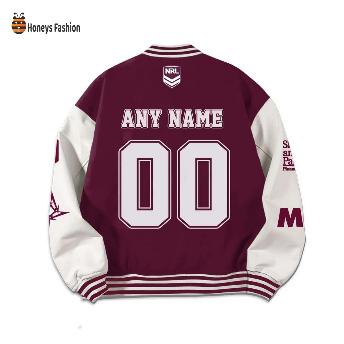 Manly Sea Eagles Rugby Personalized Jacket