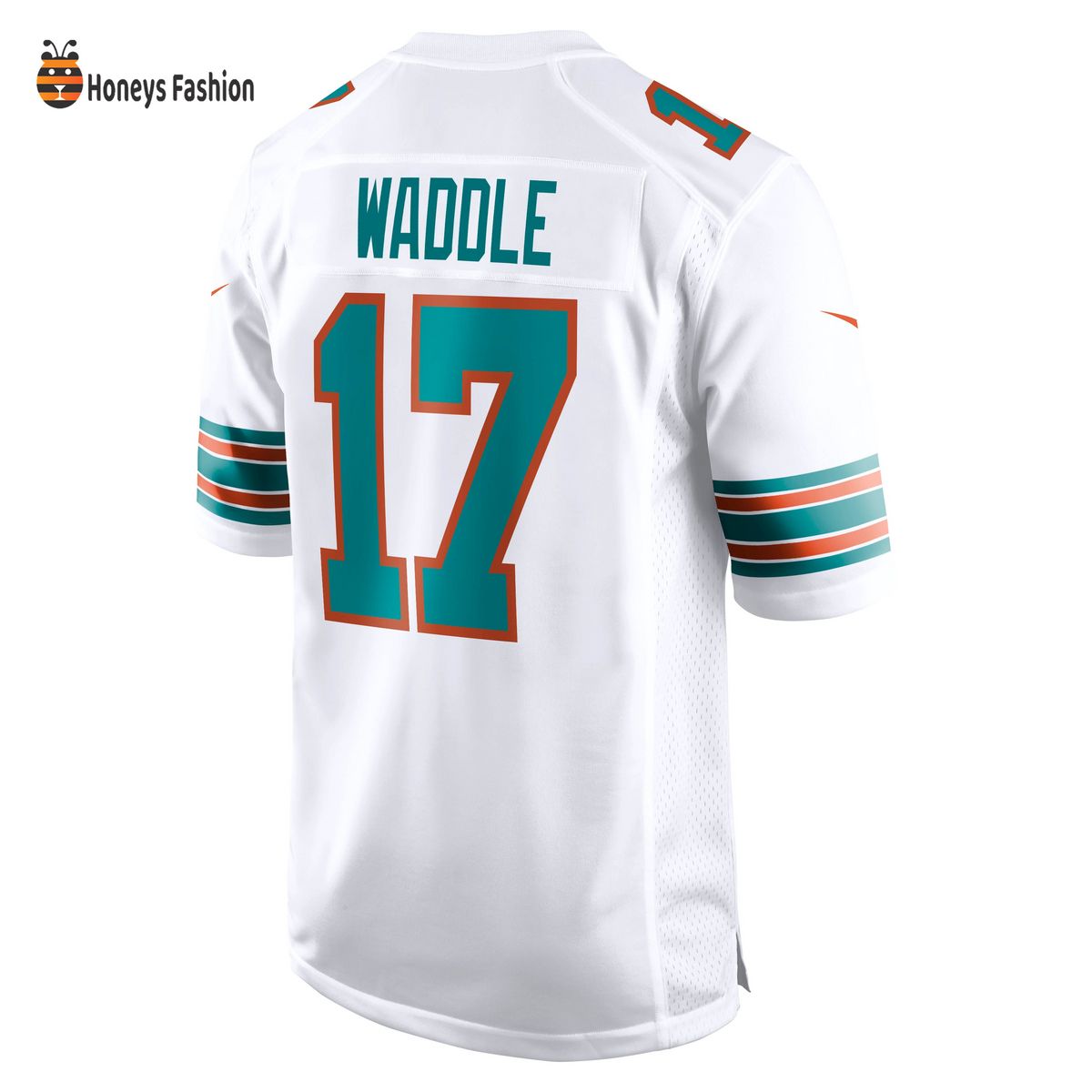 Men’s Miami Dolphins Jaylen Waddle Nike White Game Jersey