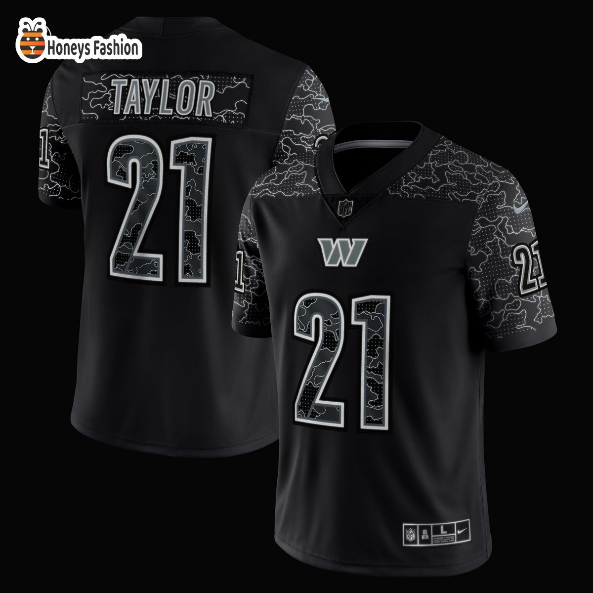 Men’s Washington Commanders Sean Taylor Nike Black Retired Player Limited Jersey