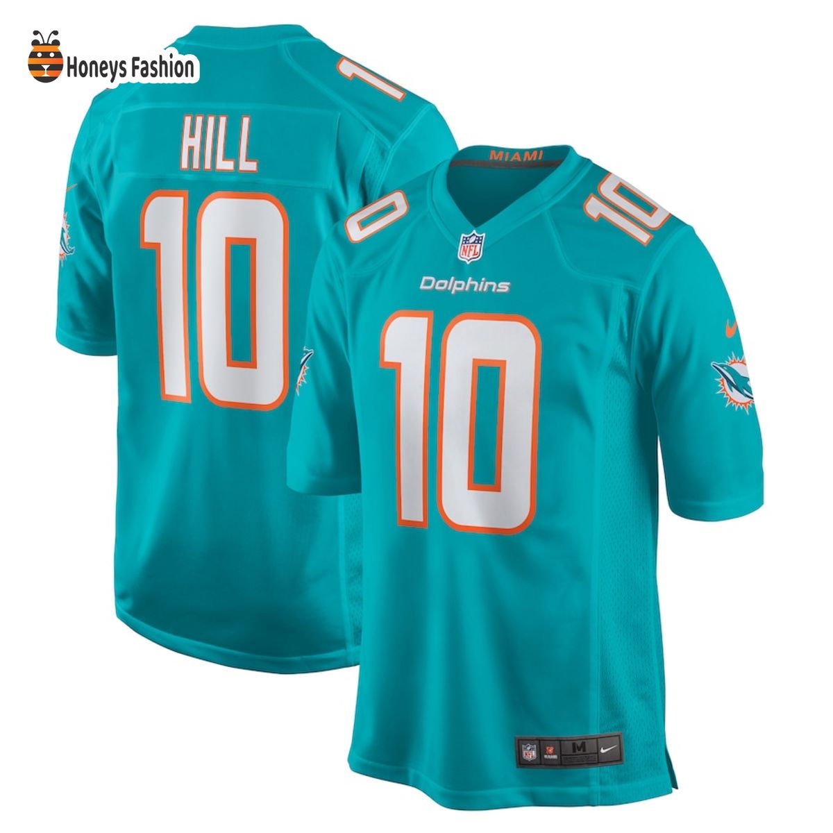 Miami Dolphins Tyreek Hill Blue 2020 NFL Jersey