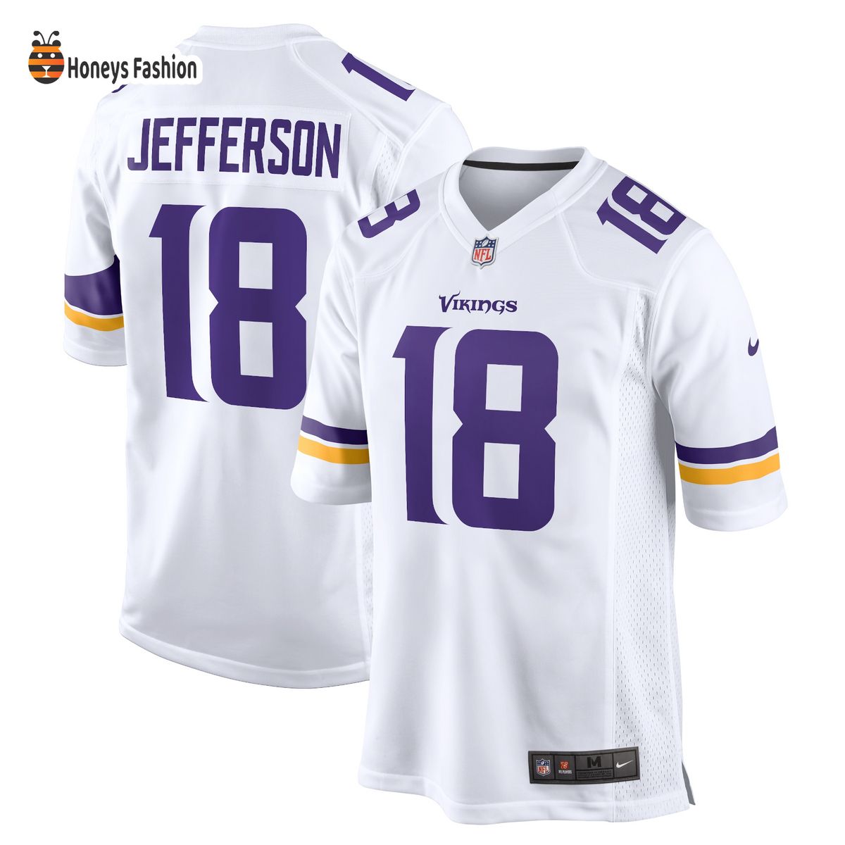 Minnesota Vikings Justin Jefferson 2020 NFL Jersey