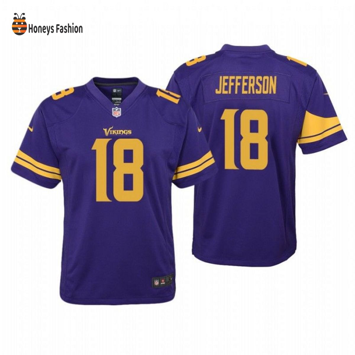 Minnesota Vikings Justin Jefferson 2020 NFL Jersey