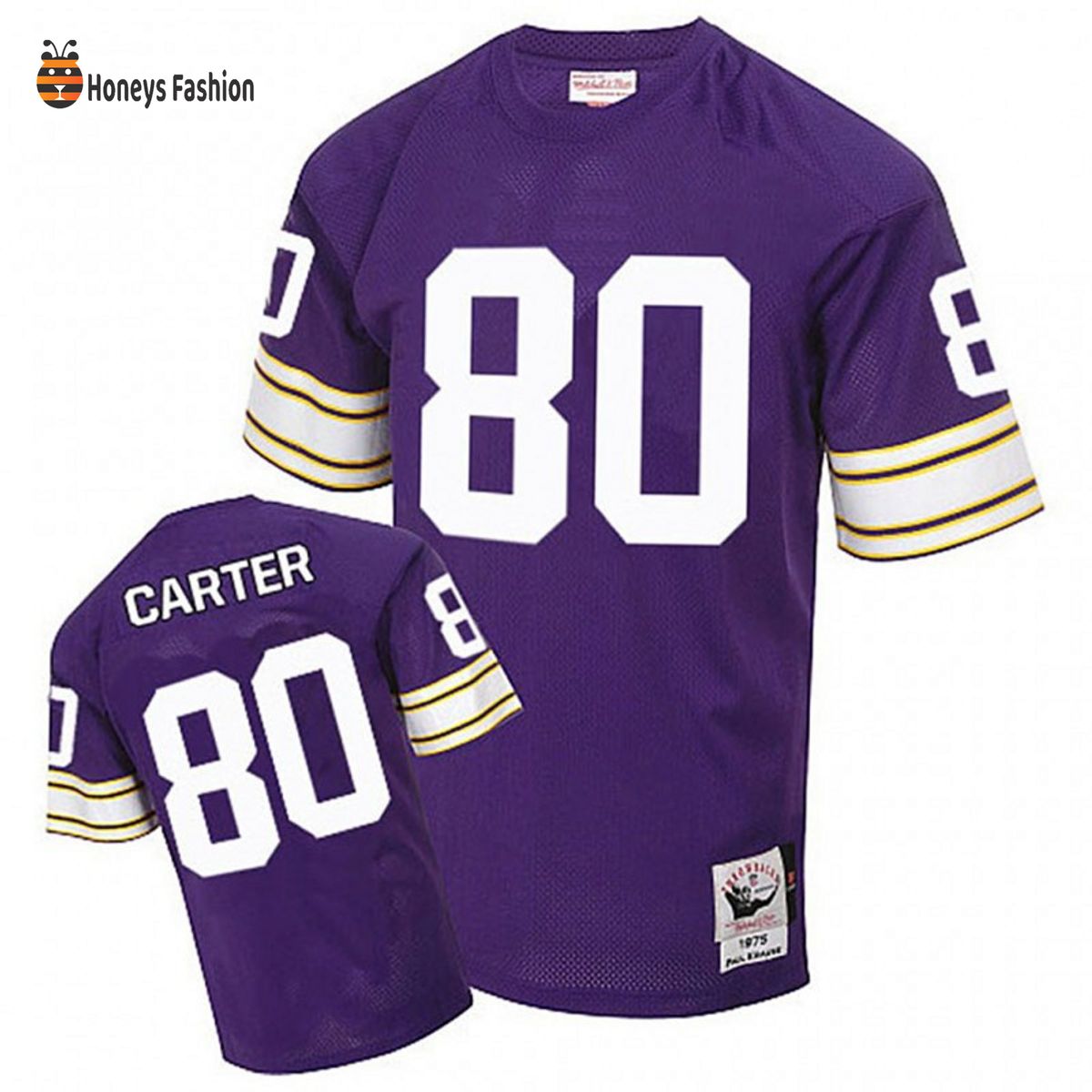 Mitchell & Ness Minnesota Vikings Cris Carter Purple Throwback Jersey