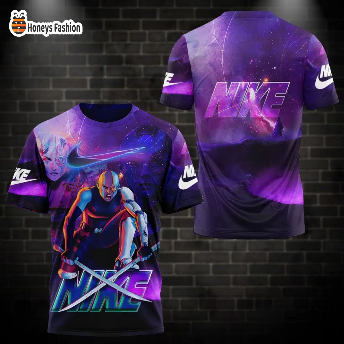 Nebula Marvel Nike 3d Hoodie Tshirt