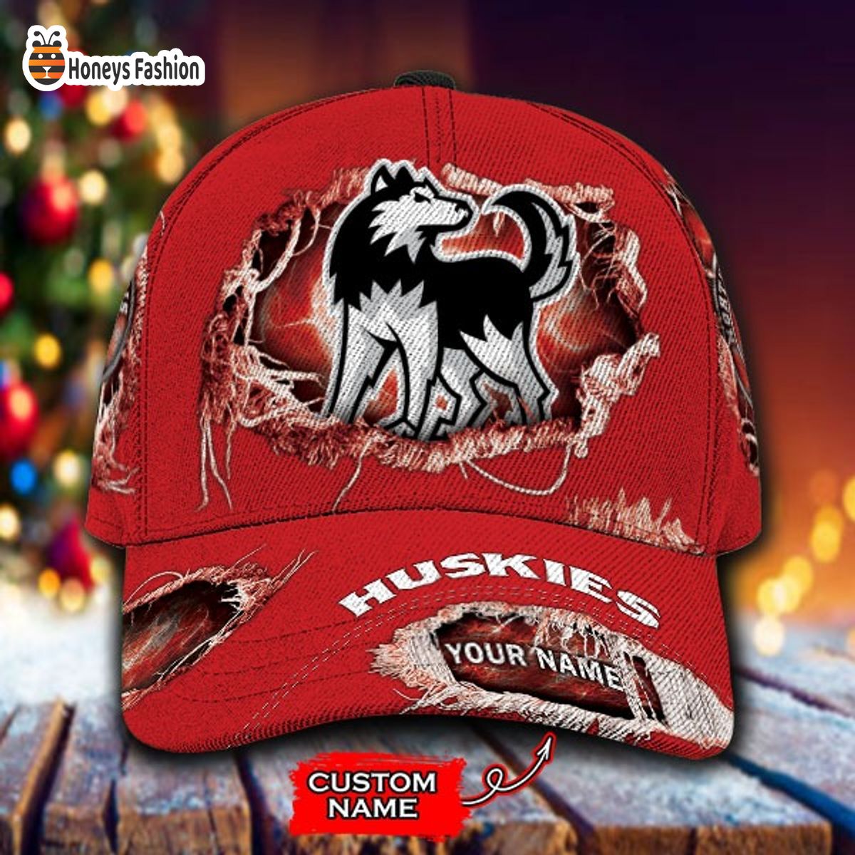 Northern Illinois Huskies NCAA Custom Name Classic Cap
