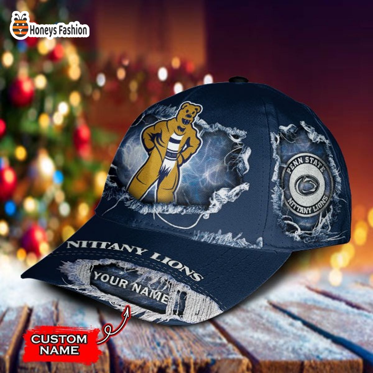 Penn State Nittany Lions NCAA Custom Name Classic Cap