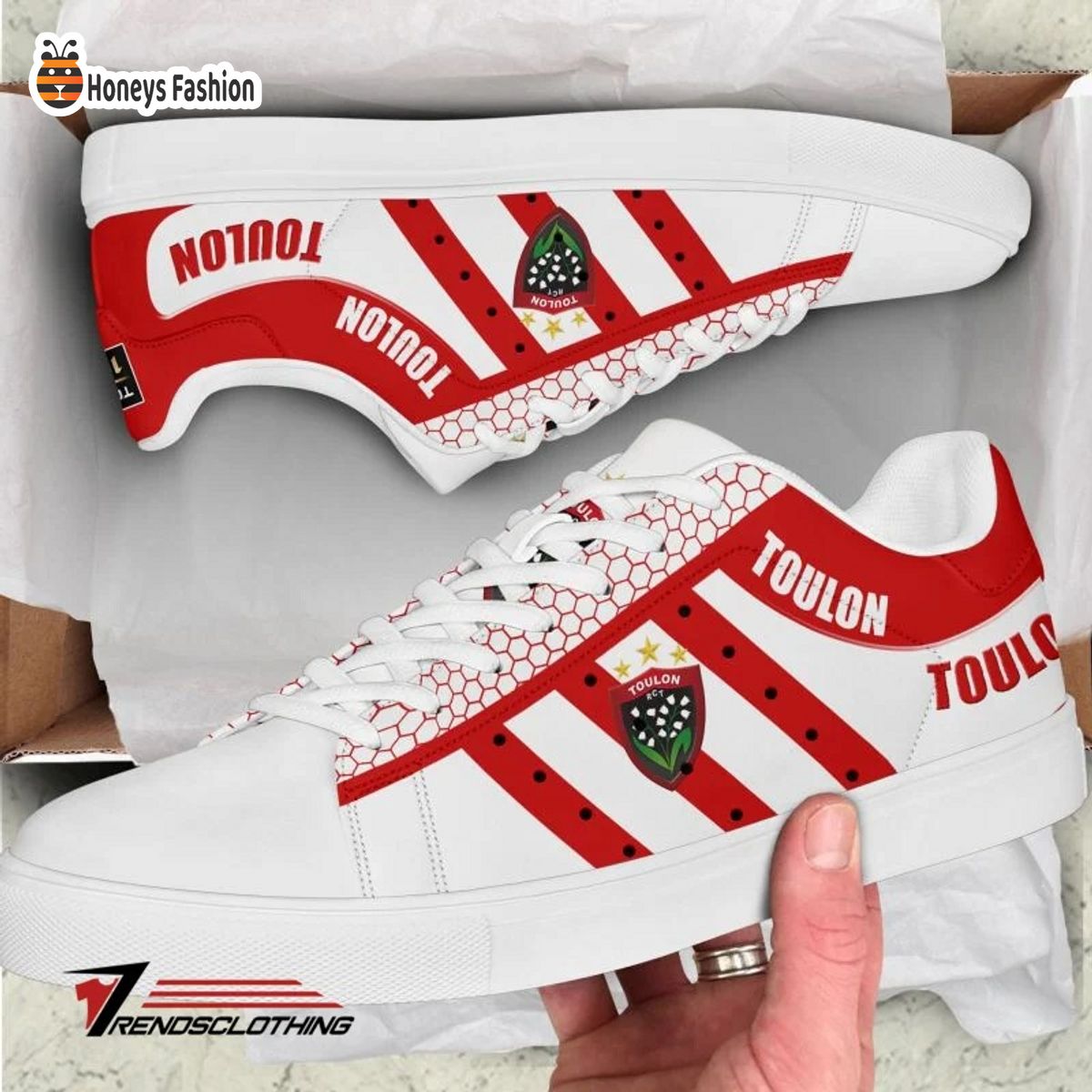Rouen Normandie Rugby 2023 stan smith skate shoes