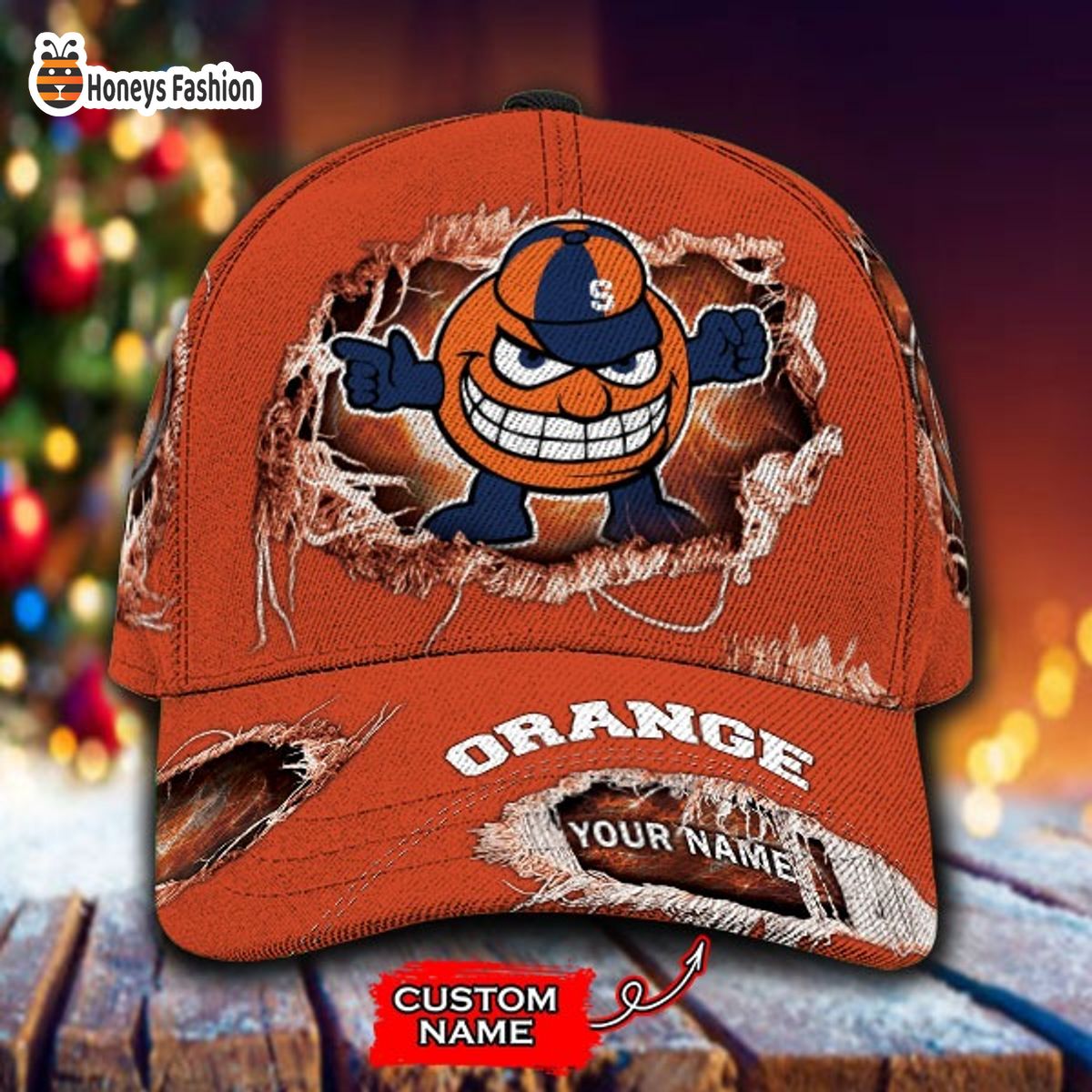 Syracuse Orange NCAA Custom Name Classic Cap