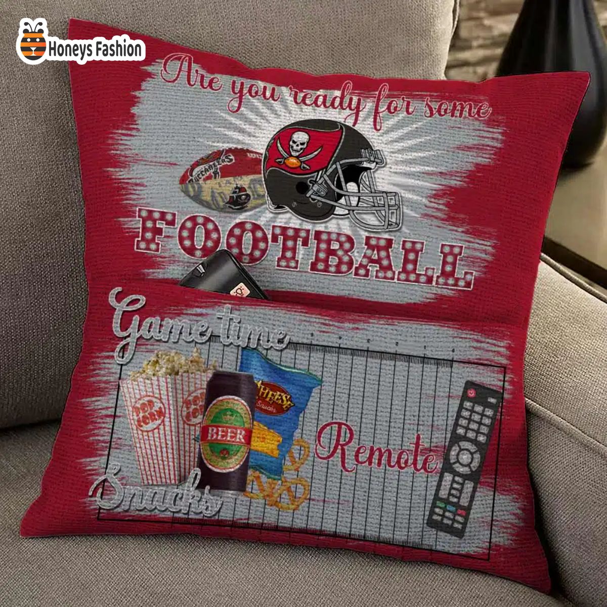 Tampa Bay Buccaneers are you ready for some football pillow
