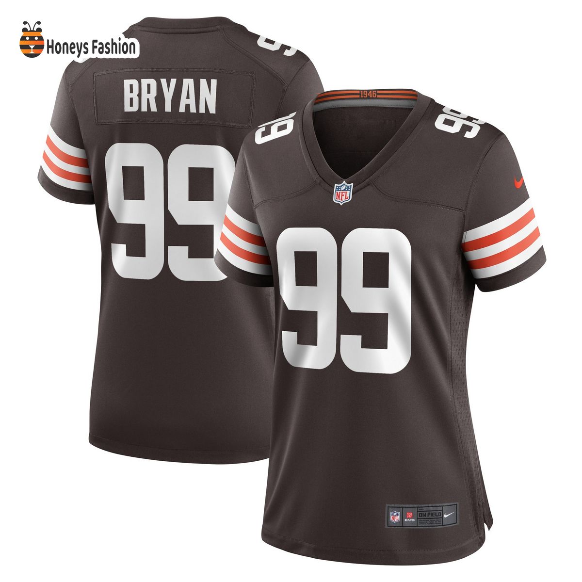 Taven Bryan Cleveland Browns Nike Women’s Game Jersey