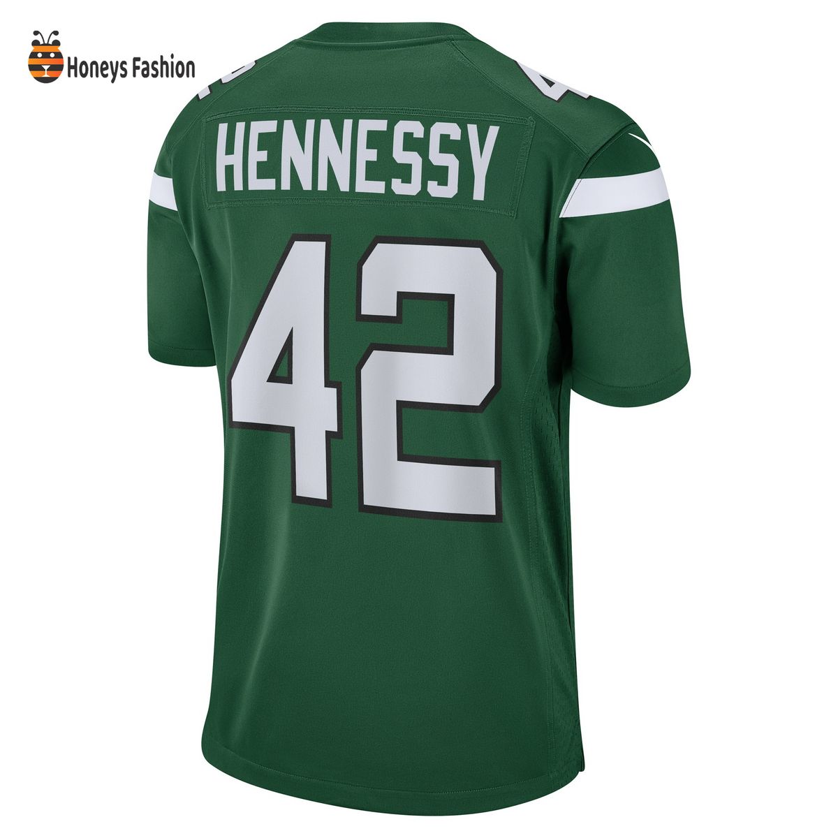 Thomas Hennessy New York Jets Nike Game Gotham Green Jersey