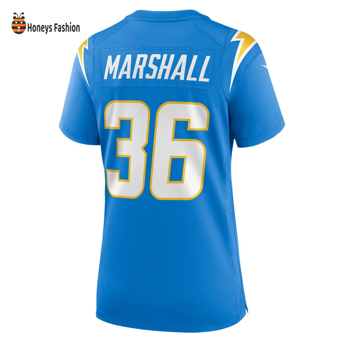 Trey Marshall Los Angeles Chargers Nike Women’s Game Jersey