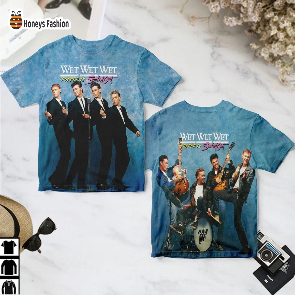 Wet Wet Wet Band Popped In Souled Out Album Cover Shirt