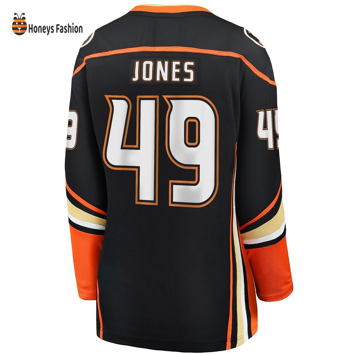 Women’s Anaheim Ducks Max Jones Black Home Breakaway Player Jersey