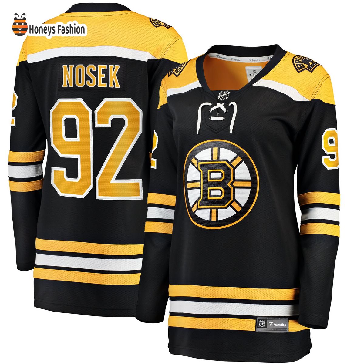 Women’s Boston Bruins Tomas Nosek Black Home Breakaway Player Jersey