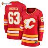 Women’s Calgary Flames Adam Ruzicka Red Home Breakaway Hockey Jersey