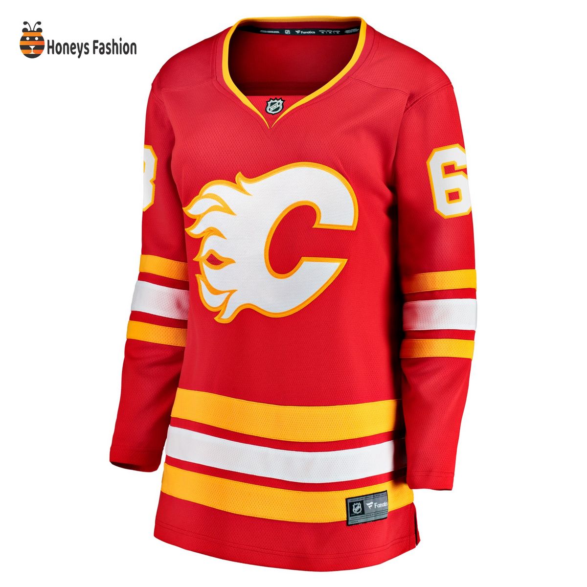 Women’s Calgary Flames Adam Ruzicka Red Home Breakaway Hockey Jersey