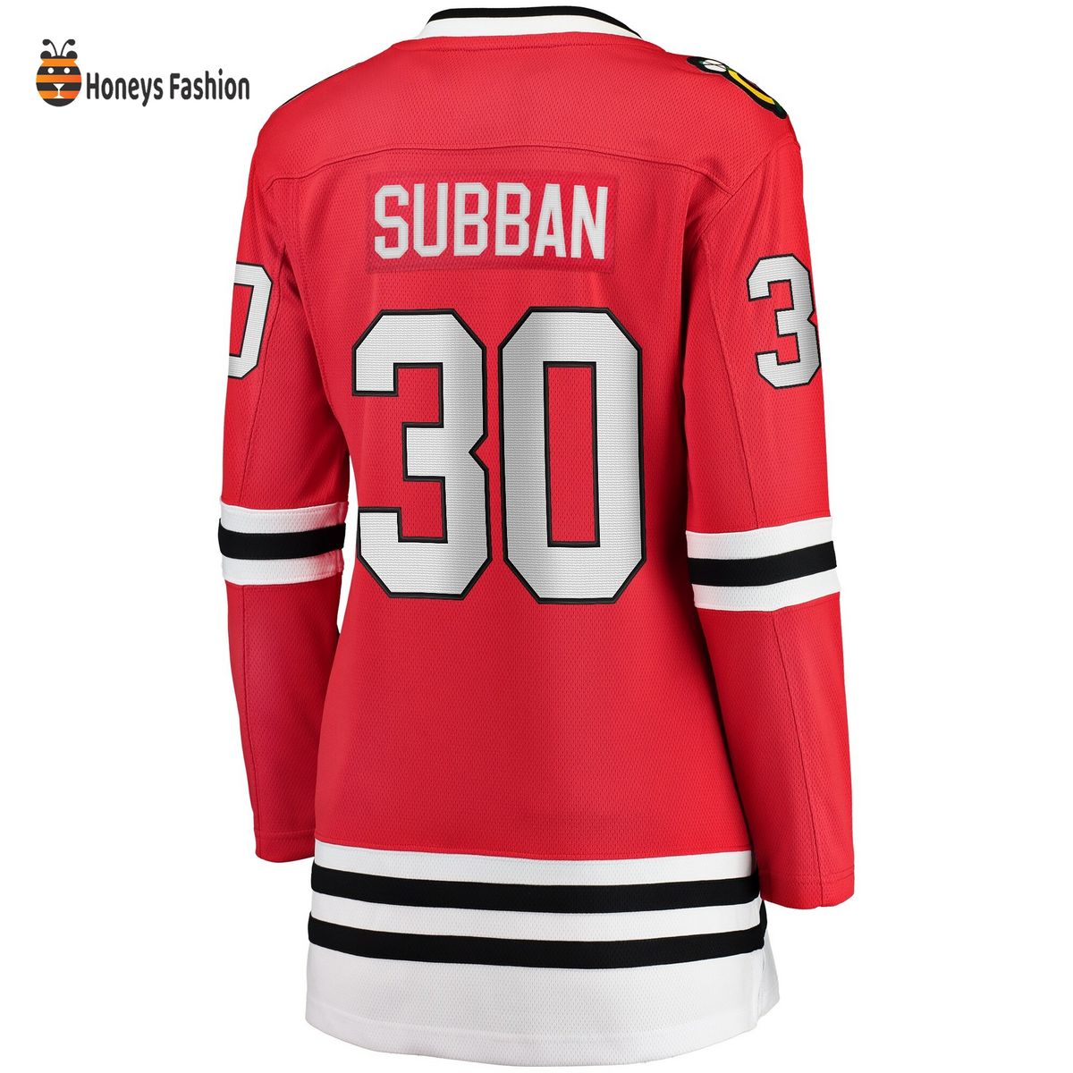 Women’s Chicago Blackhawks Malcolm Subban Red Breakaway Home Player Jersey