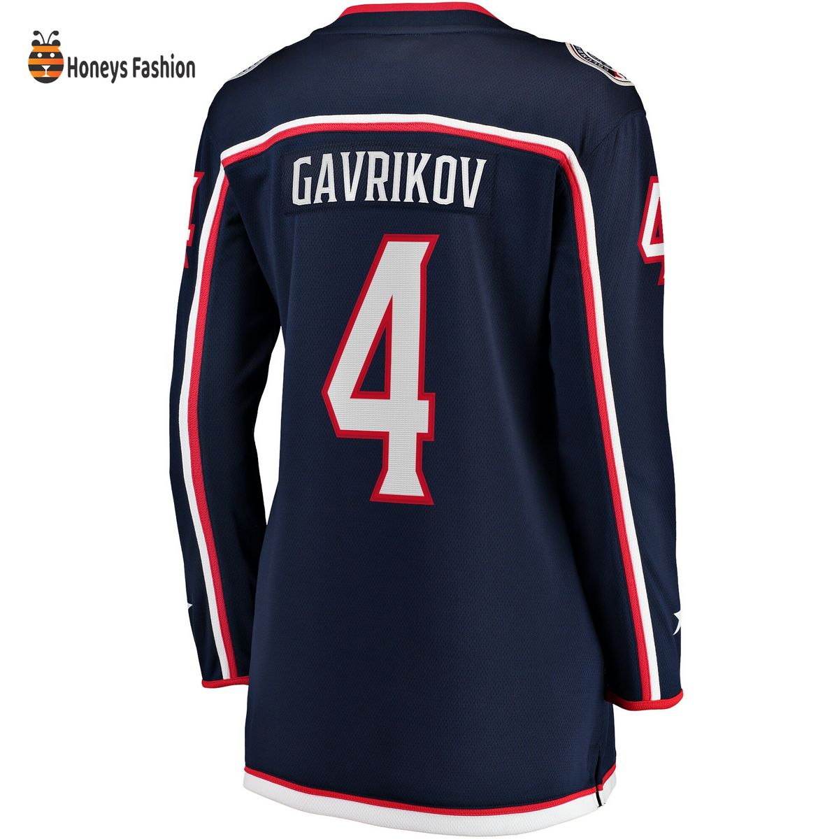 Women’s Columbus Blue Jackets Vladislav Gavrikov Navy Home Breakaway Player Jersey