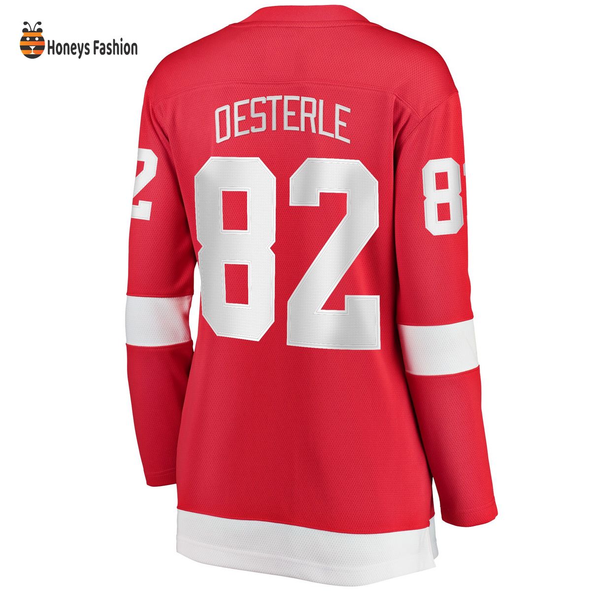 Women’s Detroit Red Wings Jordan Oesterle Red Home Breakaway Hockey Jersey