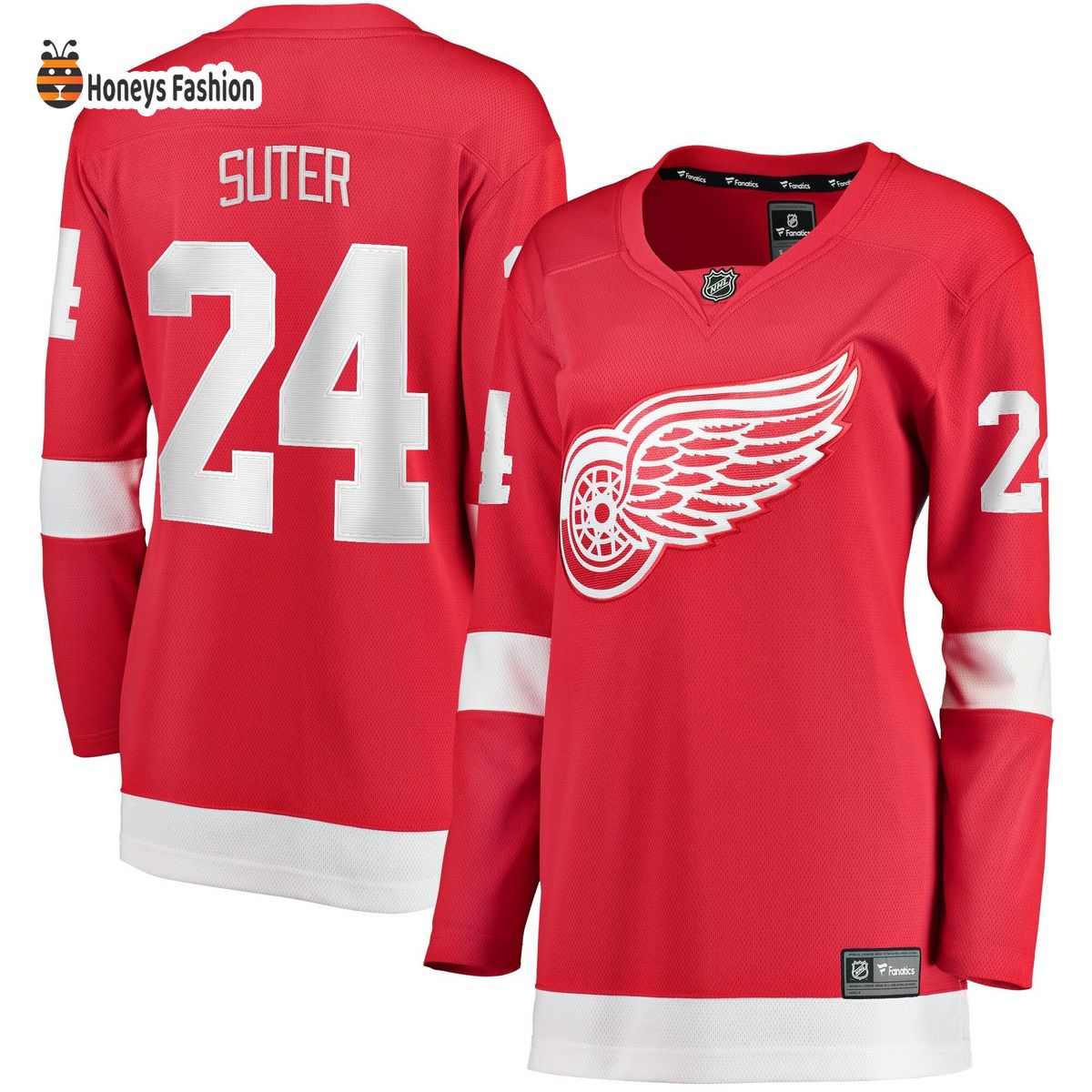 Women’s Detroit Red Wings Pius Suter Red Home Breakaway Player Jersey