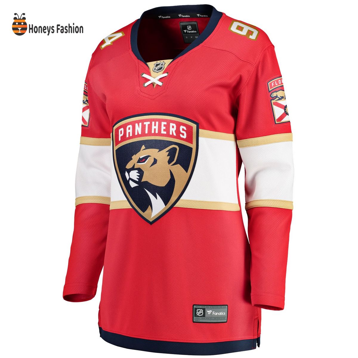 Women’s Florida Panthers Ryan Lomberg Red Home Breakaway Player Jersey