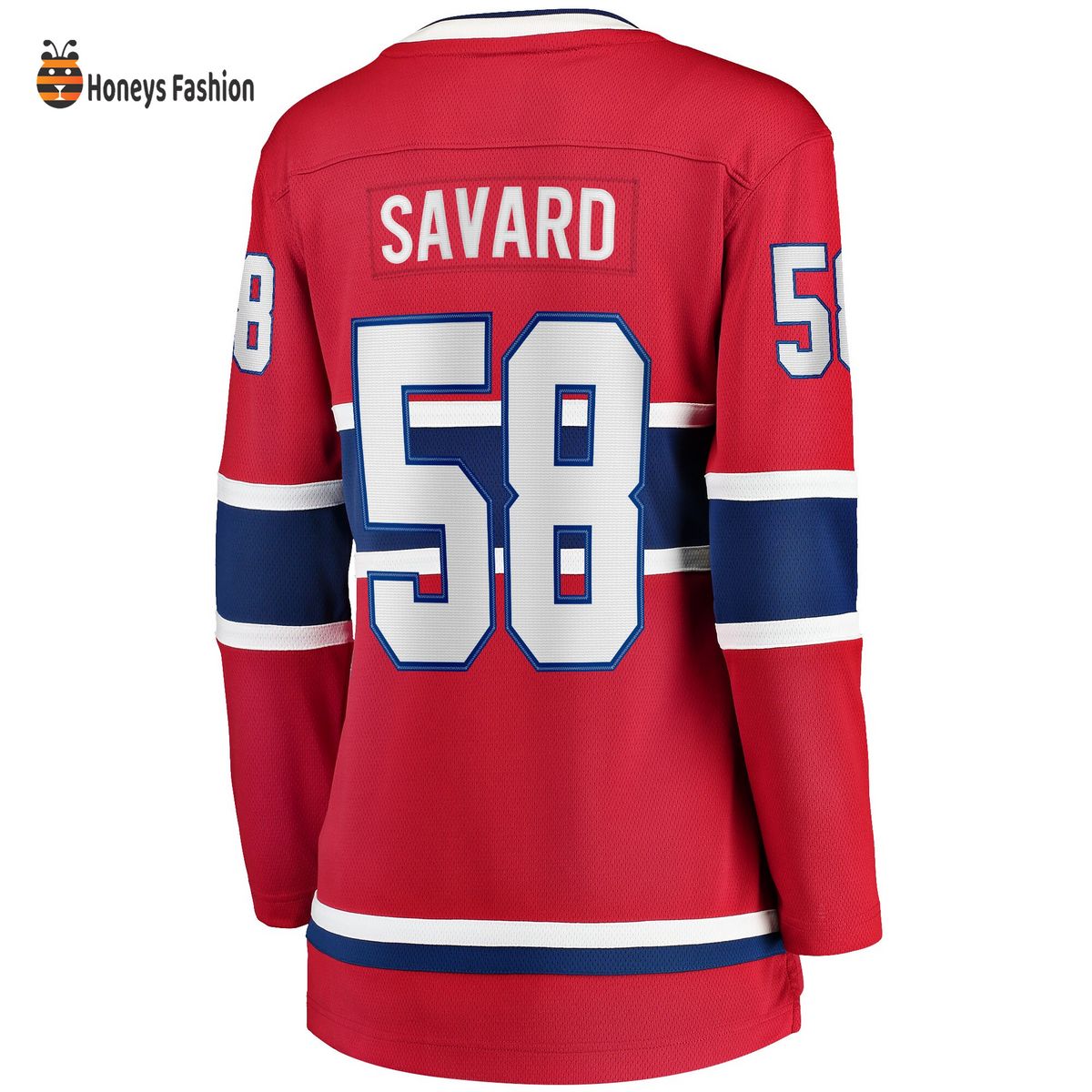 Women’s Montreal Canadiens David Savard Red Home Breakaway Hockey Jersey