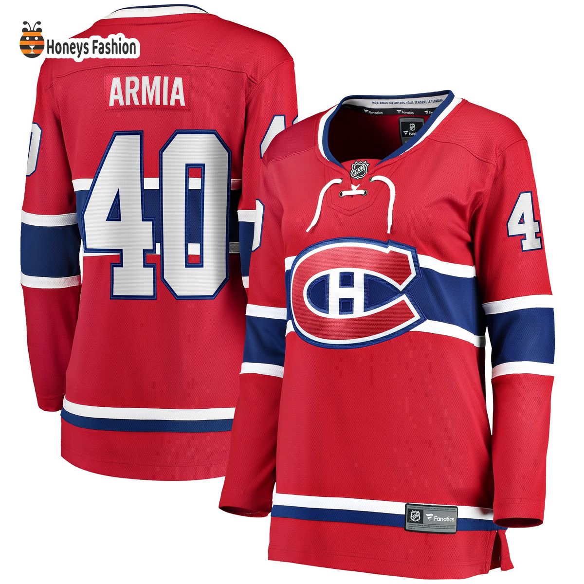 Women’s Montreal Canadiens Joel Armia Red Home Breakaway Player Jersey