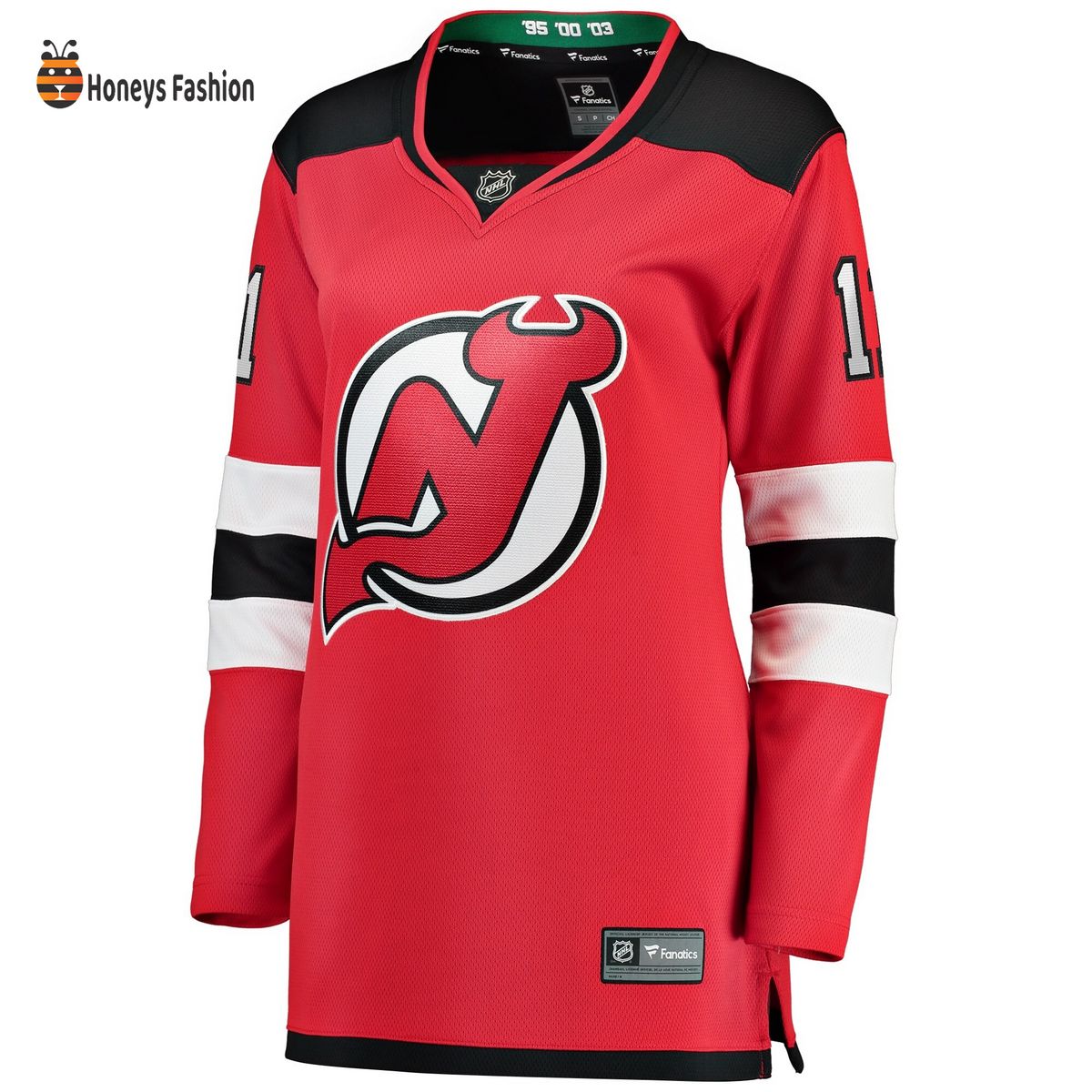 Women’s New Jersey Devils Andreas Johnsson Red Breakaway Player Jersey