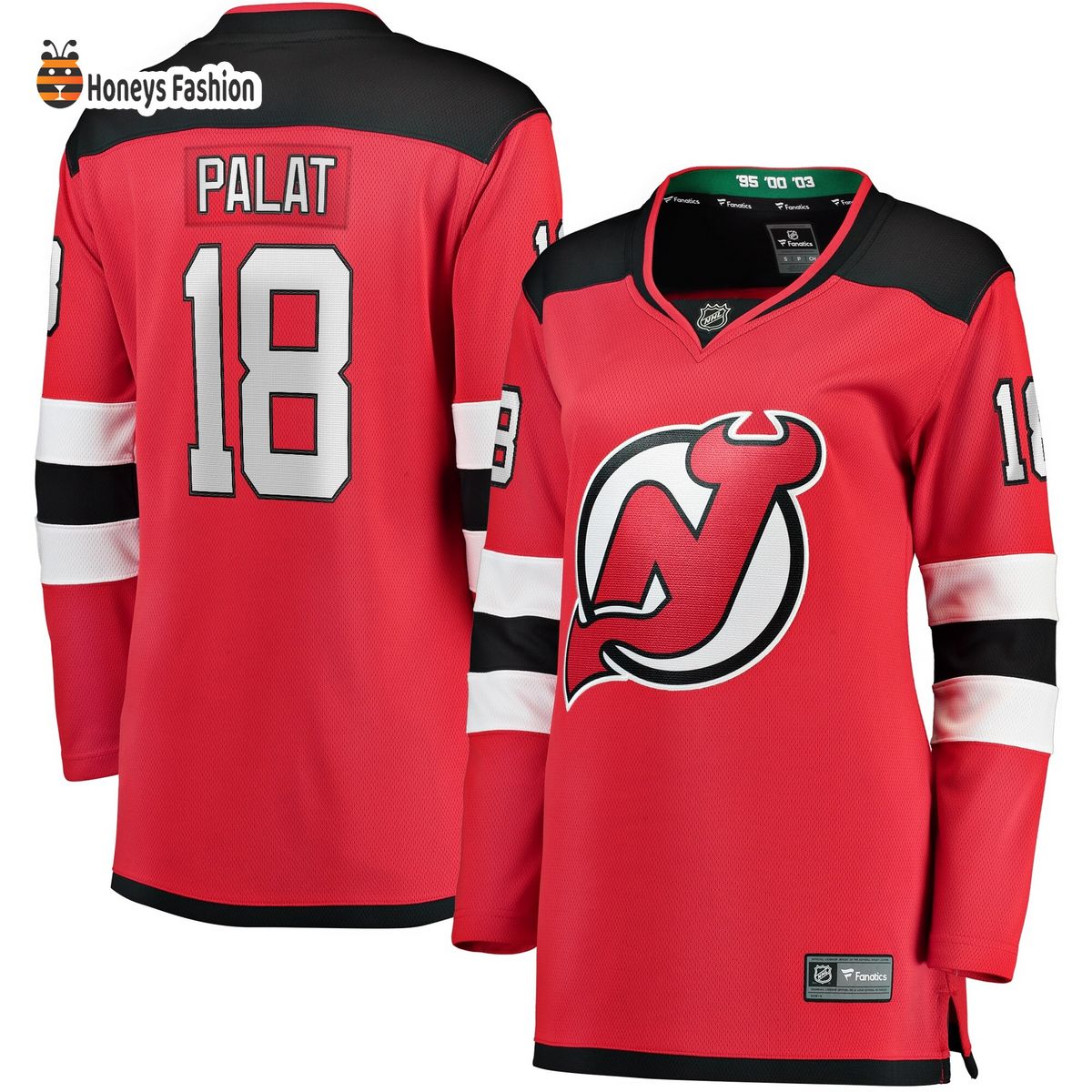 Women’s New Jersey Devils Ondrej Palat Red Home Breakaway Player Jersey