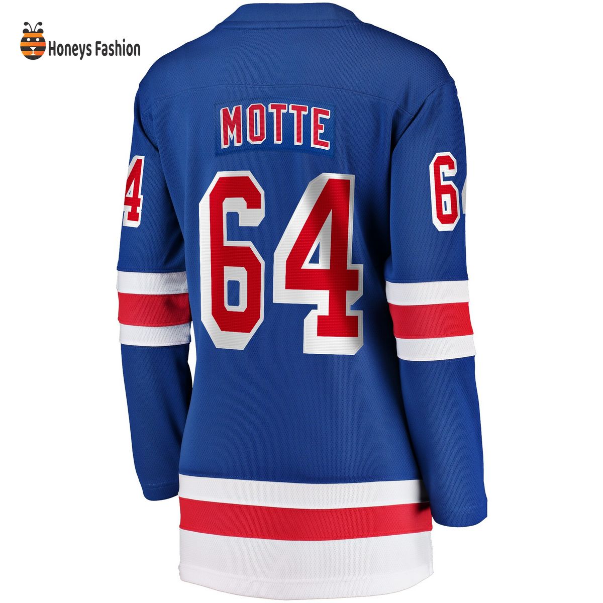 Women’s New York Rangers Tyler Motte Blue Home Breakaway Player Jersey