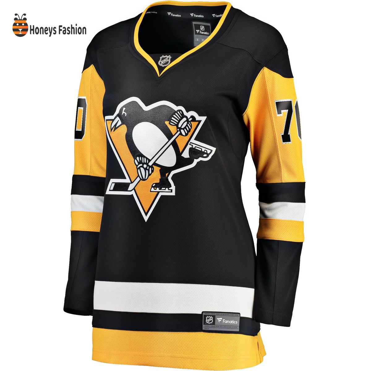Women’s Pittsburgh Penguins Louis Domingue Black Home Breakaway Hockey Jersey