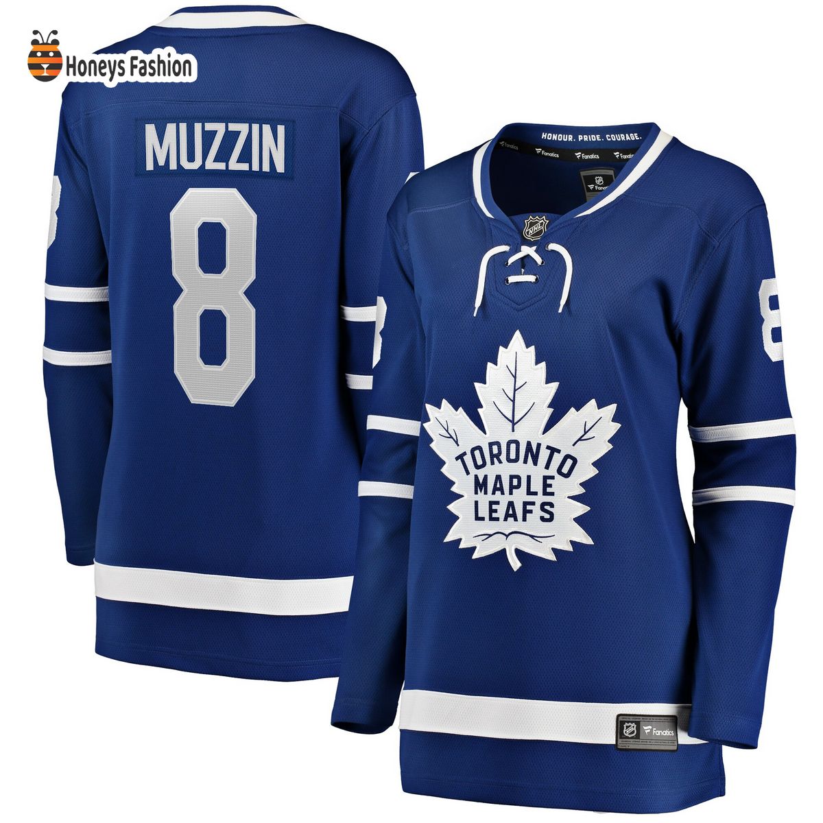 Women’s Toronto Maple Leafs Jake Muzzin Blue Home Breakaway Hockey Jersey