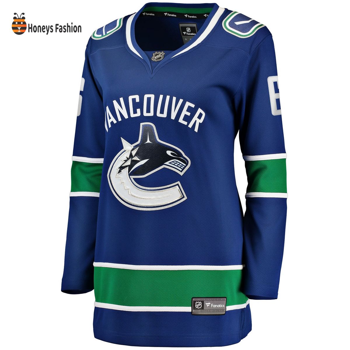 Women’s Vancouver Canucks Brock Boeser Blue Home Breakaway Player Jersey